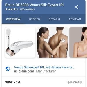 Gillette Venus silk expert IPL